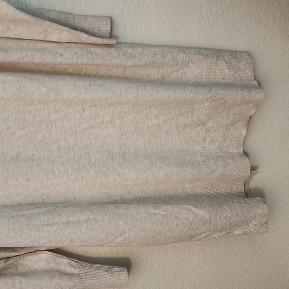 A New Day Heather Oat Long Cardigan - Picture 13 of 14